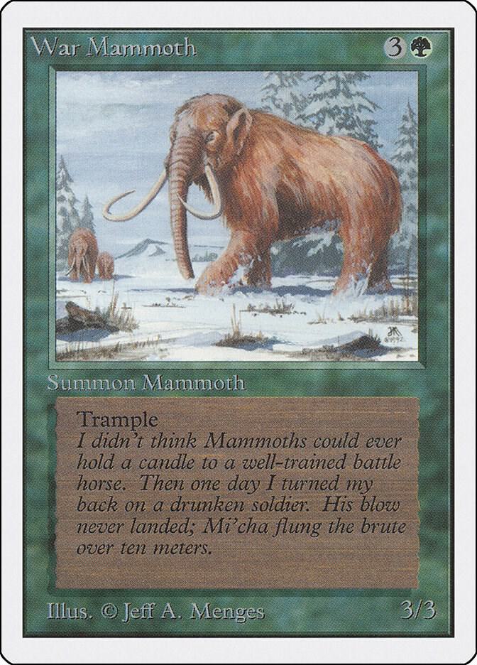 War Mammoth [Unlimited Edition]