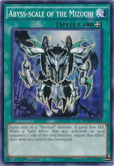 Abyss-scale of the Mizuchi (MP14-EN040) [2014 Mega-Tins Mega Pack]
