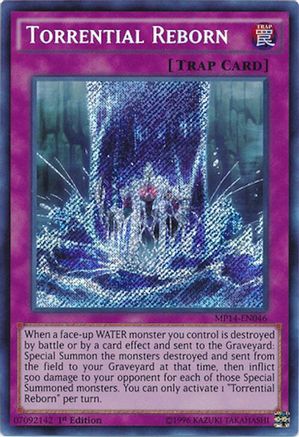 Torrential Reborn (MP14-EN046) - 2014 Mega-Tins Mega Pack 1st Edition