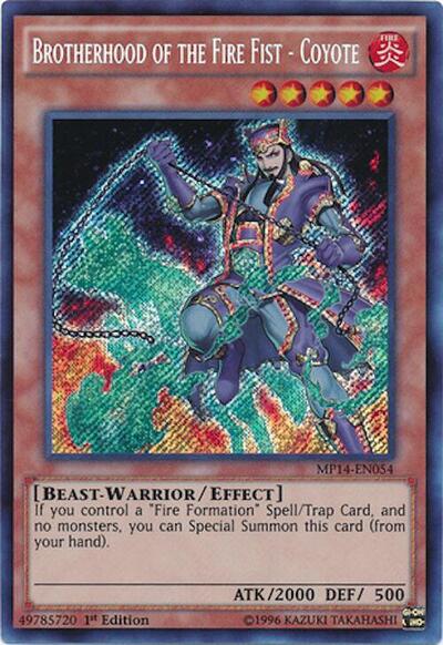 Brotherhood of the Fire Fist - Coyote (MP14-EN054) [2014 Mega-Tins Mega Pack]