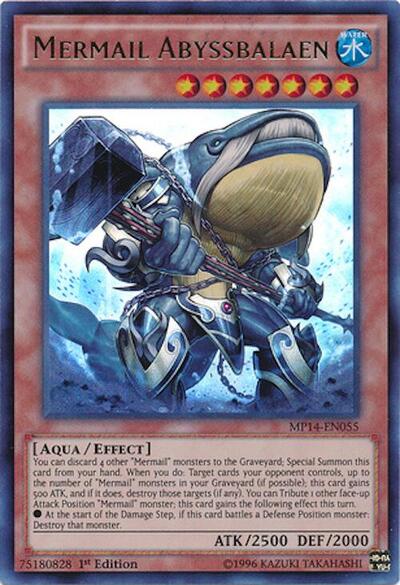 Mermail Abyssbalaen (MP14-EN055) [2014 Mega-Tins Mega Pack]