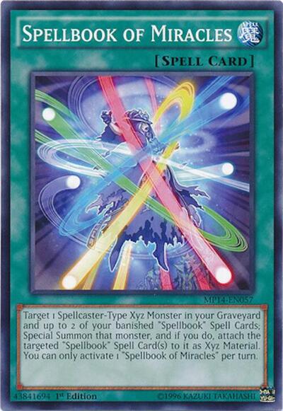 Spellbook of Miracles (MP14-EN057) [2014 Mega-Tins Mega Pack]