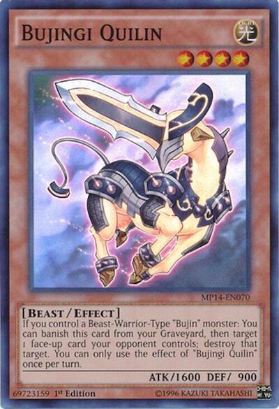 Bujingi Quilin (MP14-EN070) [2014 Mega-Tins Mega Pack]