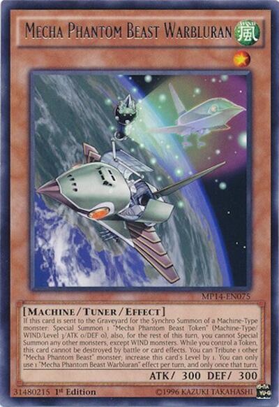 Mecha Phantom Beast Warbluran (MP14-EN075) [2014 Mega-Tins Mega Pack]