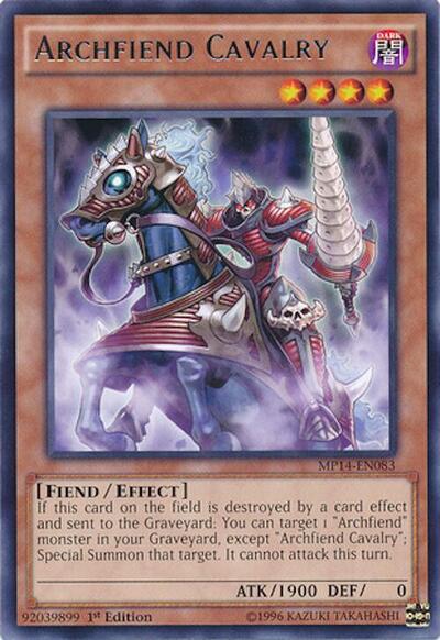 Archfiend Cavalry (MP14-EN083) [2014 Mega-Tins Mega Pack]