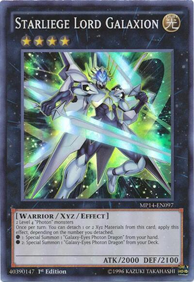 Starliege Lord Galaxion (MP14-EN097) [2014 Mega-Tins Mega Pack]