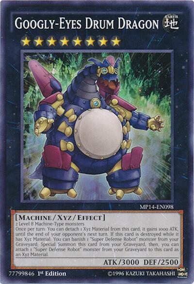 Googly-Eyes Drum Dragon (MP14-EN098) [2014 Mega-Tins Mega Pack]