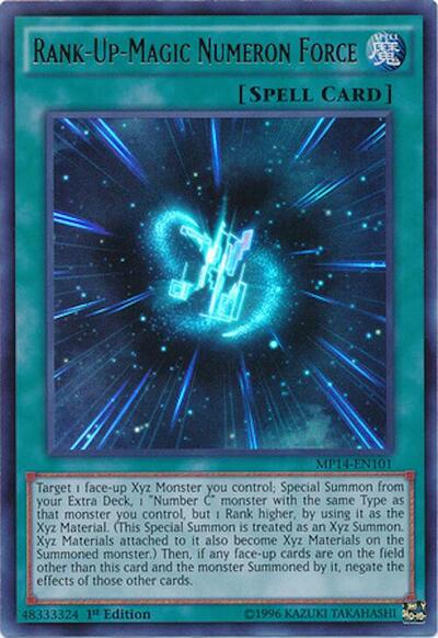 Rank-Up-Magic Numeron Force (MP14-EN101) [2014 Mega-Tins Mega Pack]