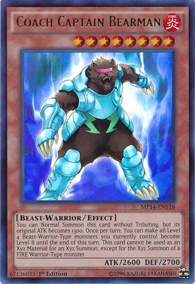 Coach Captain Bearman (MP14-EN118) [2014 Mega-Tins Mega Pack]
