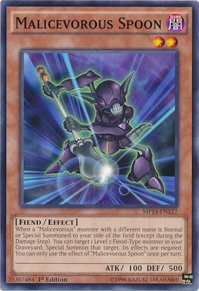 Malicevorous Spoon (MP14-EN127) [2014 Mega-Tins Mega Pack]