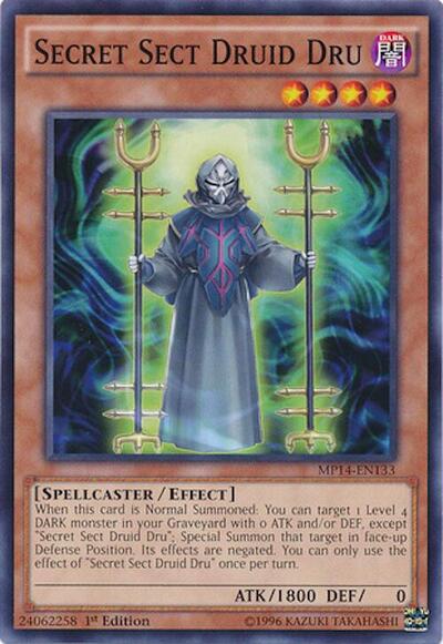 Secret Sect Druid Dru (MP14-EN133) [2014 Mega-Tins Mega Pack]