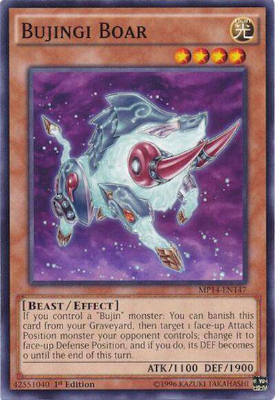 Bujingi Boar (MP14-EN147) [2014 Mega-Tins Mega Pack]