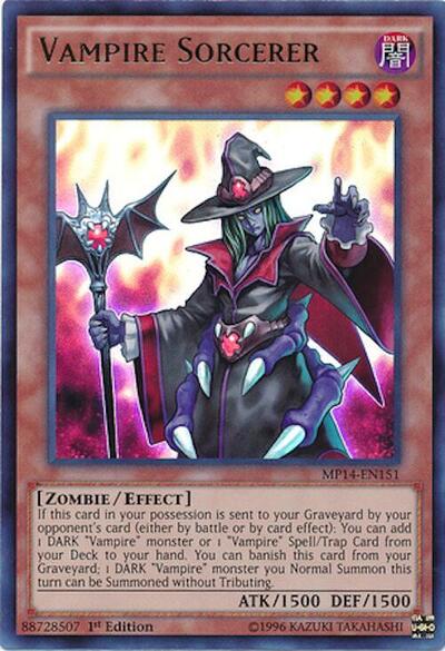 Vampire Sorcerer (MP14-EN151) [2014 Mega-Tins Mega Pack]