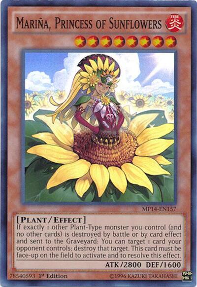 Mariña, Princess of Sunflowers (MP14-EN157) [2014 Mega-Tins Mega Pack]