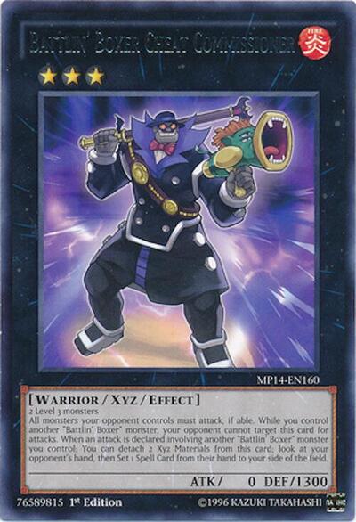 Battlin' Boxer Cheat Commissioner (MP14-EN160) [2014 Mega-Tins Mega Pack]