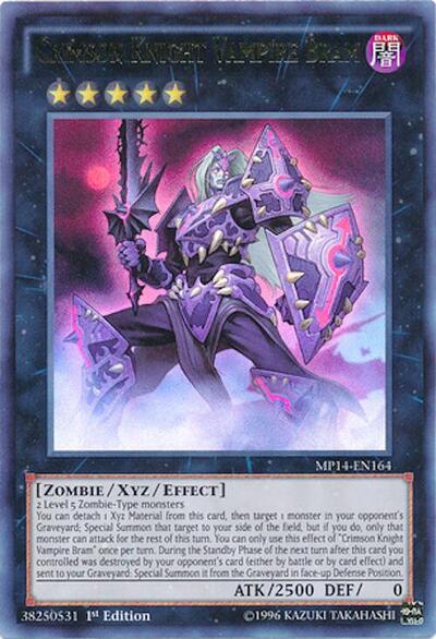 Crimson Knight Vampire Bram (MP14-EN164) [2014 Mega-Tins Mega Pack]