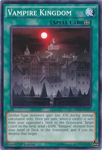 Vampire Kingdom (MP14-EN171) [2014 Mega-Tins Mega Pack]