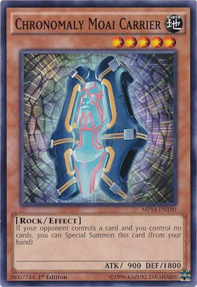 Chronomaly Moai Carrier (MP14-EN190) [2014 Mega-Tins Mega Pack]