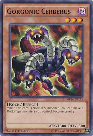 Gorgonic Cerberus (MP14-EN195) - 2014 Mega-Tins Mega Pack 1st Edition