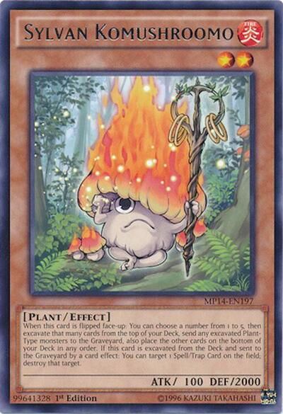 Sylvan Komushroomo (MP14-EN197) [2014 Mega-Tins Mega Pack]