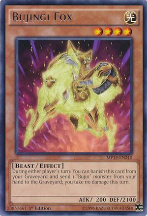 Bujingi Fox (MP14-EN210) - 2014 Mega-Tins Mega Pack Unlimited