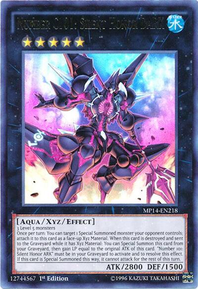 Number C101: Silent Honor DARK (MP14-EN218) [2014 Mega-Tins Mega Pack]