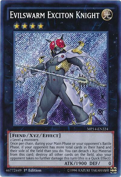 Evilswarm Exciton Knight (MP14-EN224) [2014 Mega-Tins Mega Pack]