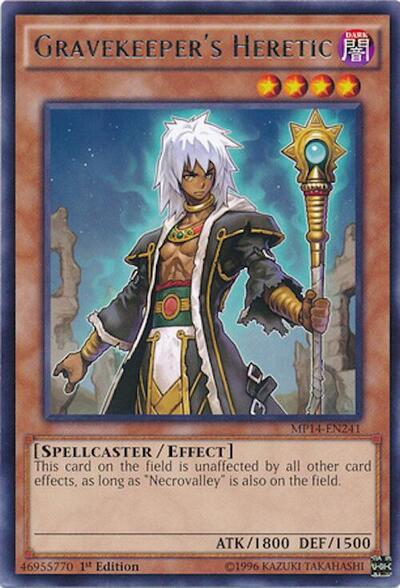 Gravekeeper's Heretic (MP14-EN241) [2014 Mega-Tins Mega Pack]