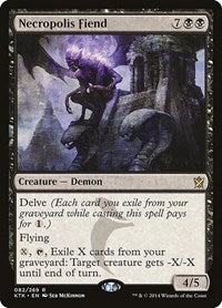Necropolis Fiend (82) [Khans of Tarkir]
