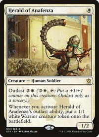Herald of Anafenza (12) [Khans of Tarkir]