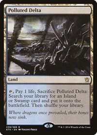 Polluted Delta (239) [Khans of Tarkir]