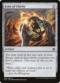 Lens of Clarity (223) [Khans of Tarkir]