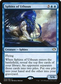 Sphinx of Uthuun (59) [Duel Decks: Speed vs. Cunning]