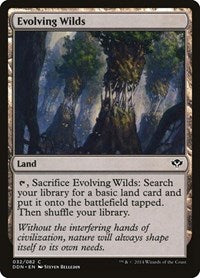 Evolving Wilds (32) [Duel Decks: Speed vs. Cunning]