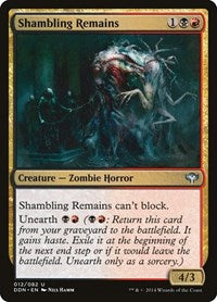 Shambling Remains (12) [Duel Decks: Speed vs. Cunning]