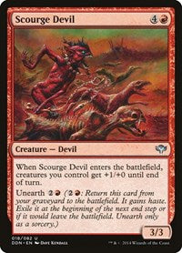 Scourge Devil (18) [Duel Decks: Speed vs. Cunning]