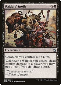 Raiders' Spoils (83) [Khans of Tarkir]
