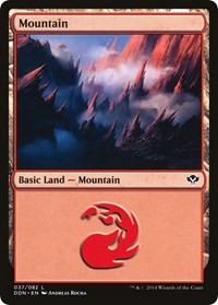 Mountain (037) (37) [Duel Decks: Speed vs. Cunning]