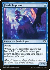 Faerie Impostor (43) [Duel Decks: Speed vs. Cunning]