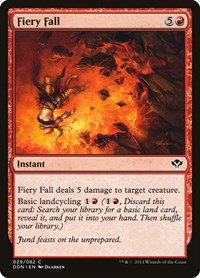 Fiery Fall (29) [Duel Decks: Speed vs. Cunning]