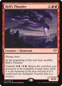 Hell's Thunder (10) [Duel Decks: Speed vs. Cunning]