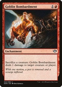 Goblin Bombardment (24) [Duel Decks: Speed vs. Cunning]
