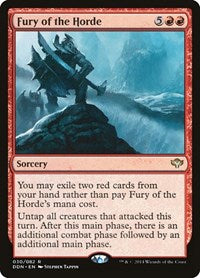 Fury of the Horde (30) [Duel Decks: Speed vs. Cunning]