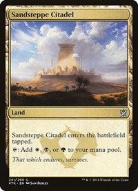 Sandsteppe Citadel (241) [Khans of Tarkir]