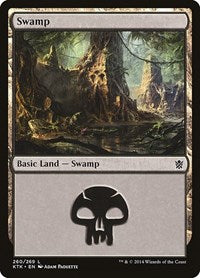 Swamp (260) (260) [Khans of Tarkir]