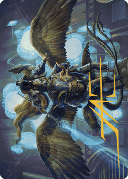 Ezrim, Agency Chief // Ezrim, Agency Chief (AMKM-020) - Murders at Karlov Manor Art Series (Borderless) Foil