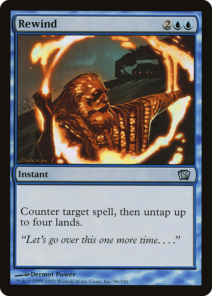 Rewind (8ED-96★) - 8th Edition Foil