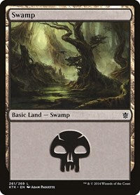Swamp (261) (261) [Khans of Tarkir]