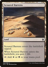 Scoured Barrens (242) [Khans of Tarkir]