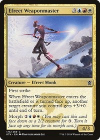 Efreet Weaponmaster (175) [Khans of Tarkir]